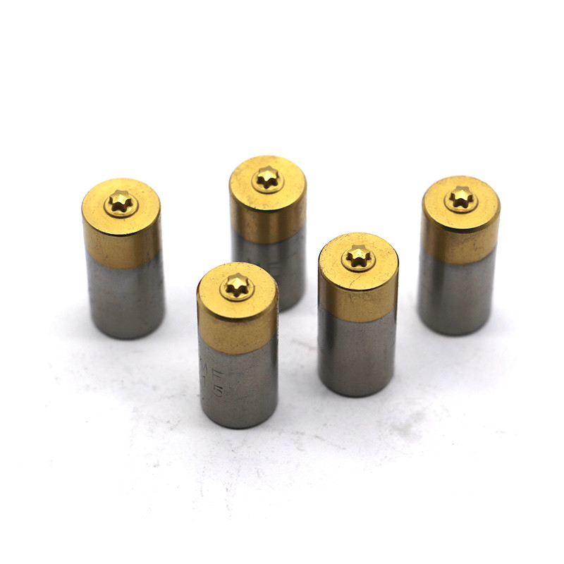 中国 工場 オーダーメイド スクロール 2 番目のパンチ M2 / M42 / HSS スクロールヘッドパンチ ヘクサゴンソケットパンチ