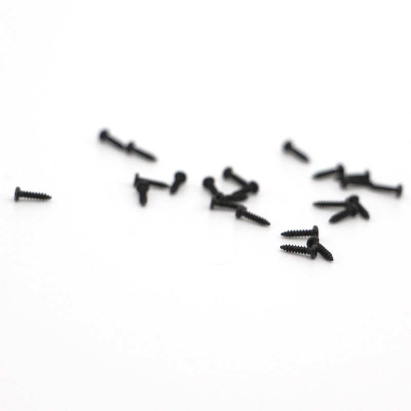 M0.5-M3 ブラックオキシド炭素鋼 ドローンモーター用のマイクロフラットヘッドスクリュー 卸売割引