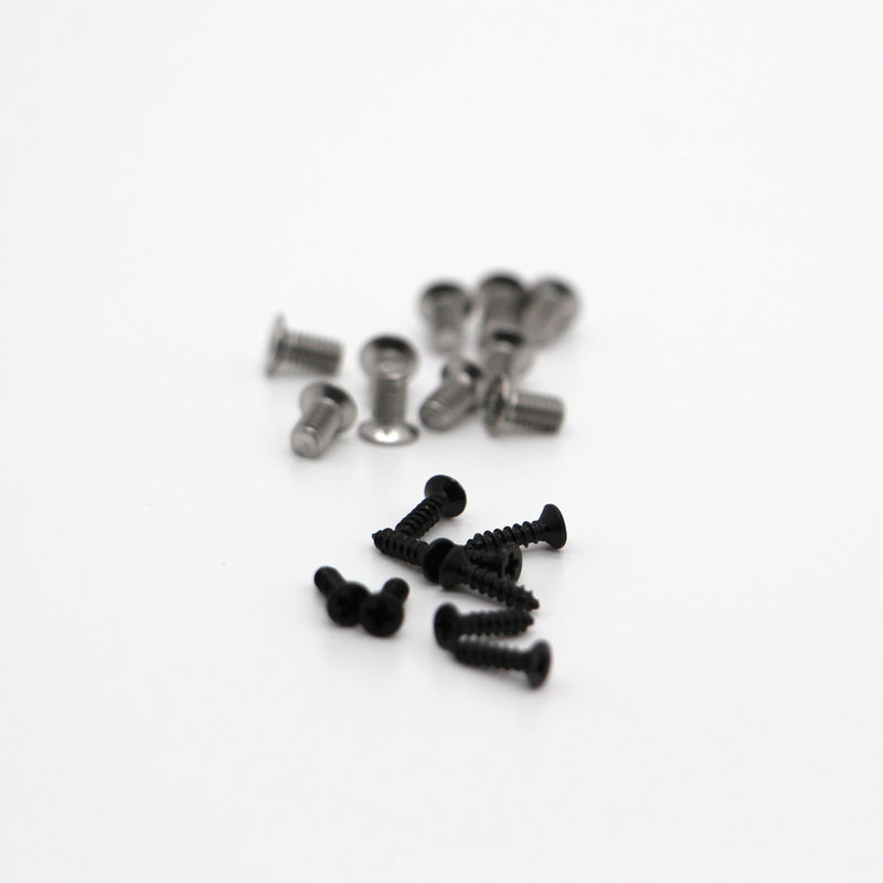 M0.5-M3 精密マイクロトラスヘッドスクリュー 410 ステンレス鋼 ブラックオキシド 医療機器 オーダーメイド サービス
