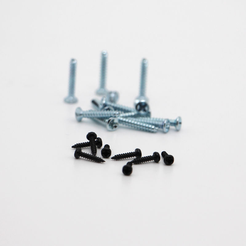 M0.5-M3 精密マイクロトラスヘッドスクリュー 410 ステンレス鋼 ブラックオキシド 医療機器 オーダーメイド サービス