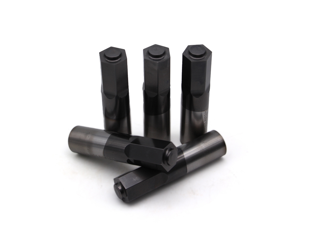 Tungsten Carbide Punch Pin with TiN Coating for Long Mould Life and High Toughness in Industrial Field