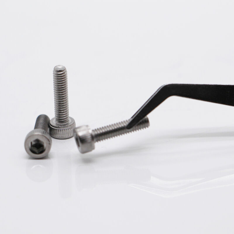 不同鋼超微細精密パンヘッドスクリュー M0.5-M3 産業用用ニッケル付