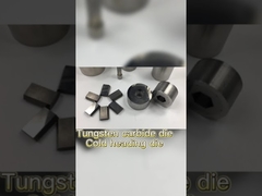 Tungsten Carbide Cold Heading Die VA80 ST7 KG5 KG6 Segmented Hex Die Precision Mirror Polishing
